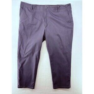 Men's Lee Extreme Motion Straight Leg Tapered Leg Size 46 x 30 Gray